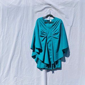 teal venus blouse